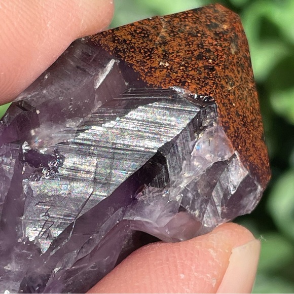 Thunder Bay Amethyst Tip | Amethyst with Hematite - Picture 11 of 15